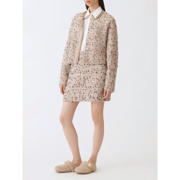 Fabiana Filippi Jacket Woman Beige